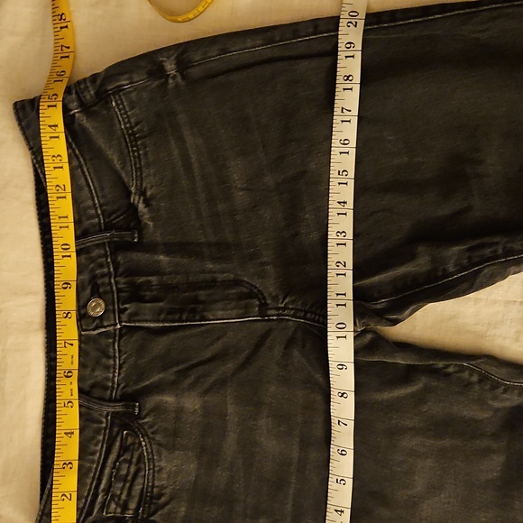 Black Orchid Faded Black Skinny Mid Rise Denim Jeans Size 27 - Picture 11 of 17